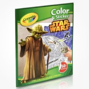 Star Wars Color & Sticker Book, 6 pack
